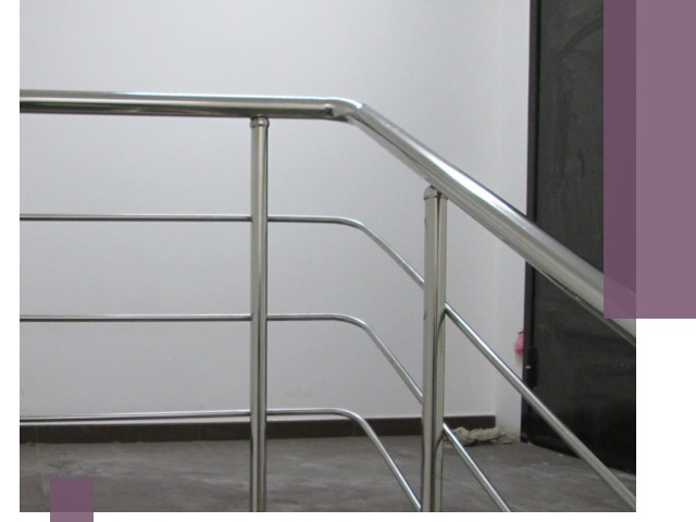 Изготовление поручней из нержавеющей стали в Зиме