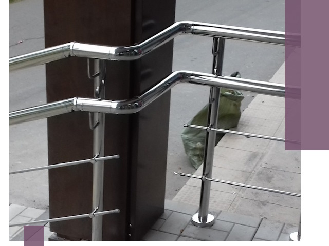 Монтаж поручней из нержавеющей стали в Зиме качественно и быстро